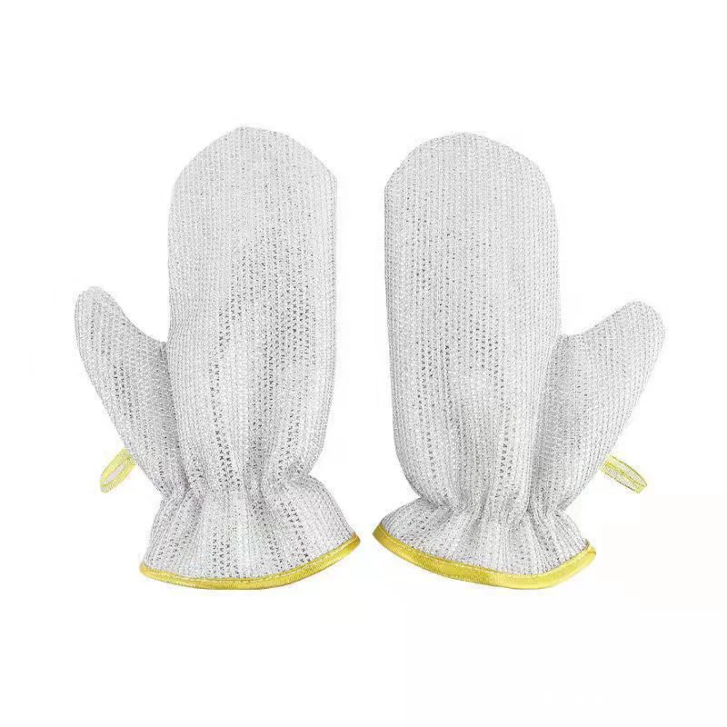 1 Pair of Dishwashing Kitchen Cleaning Wire Gloves.