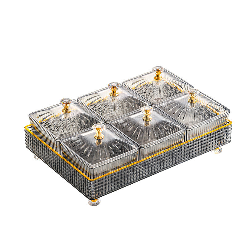 Divided Serving Dishes with Tray.