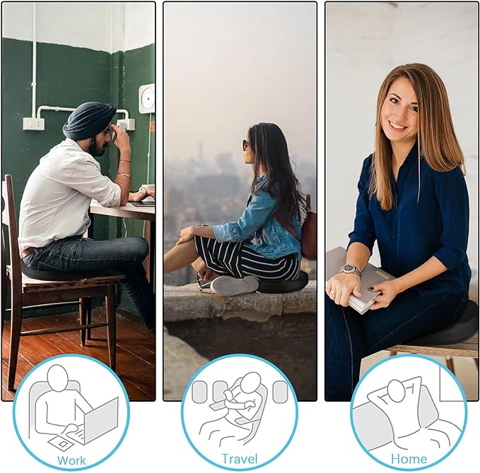 Different applications of the Donut Pillow Seat Cushion