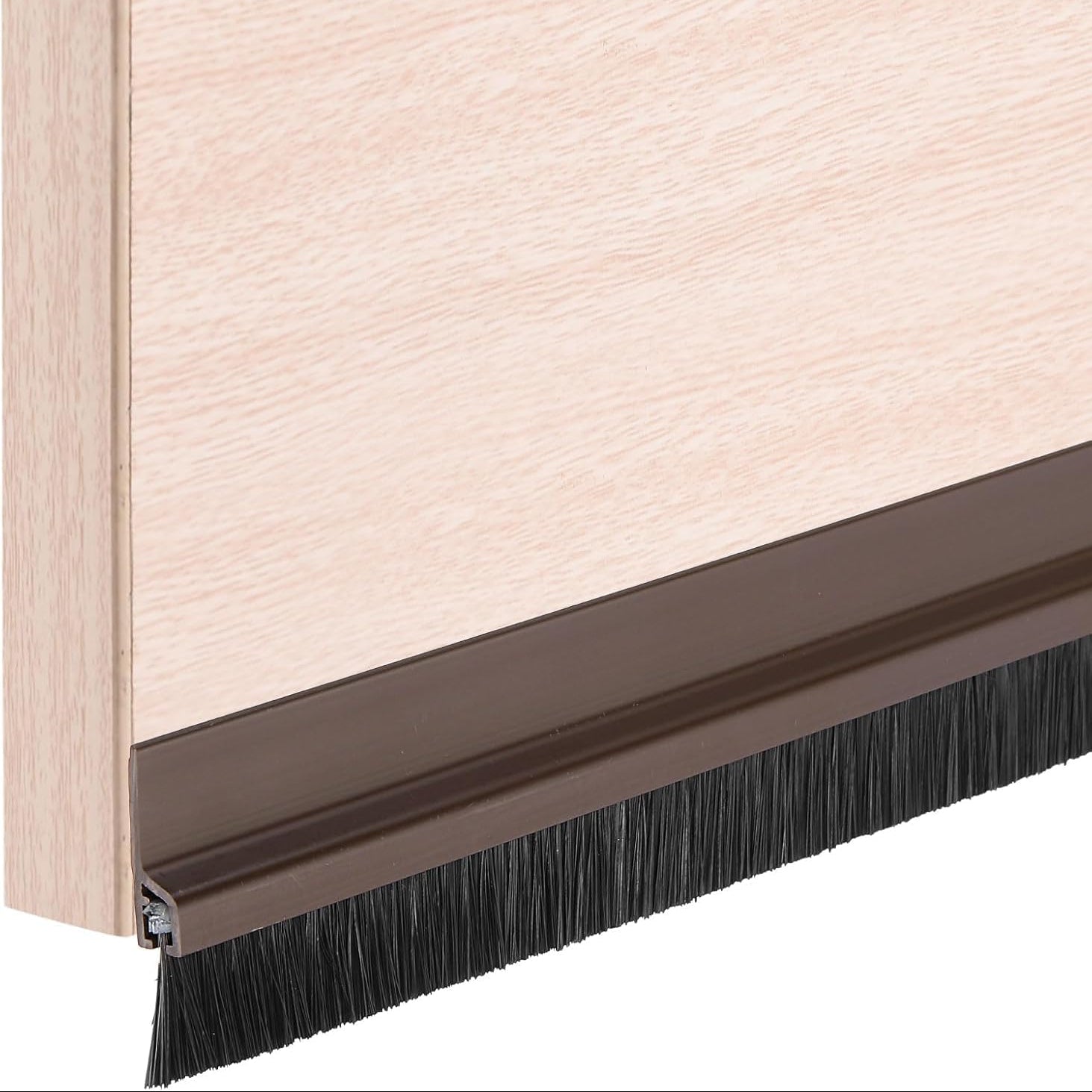 A Door Draft Stopper is Installed On a Door.