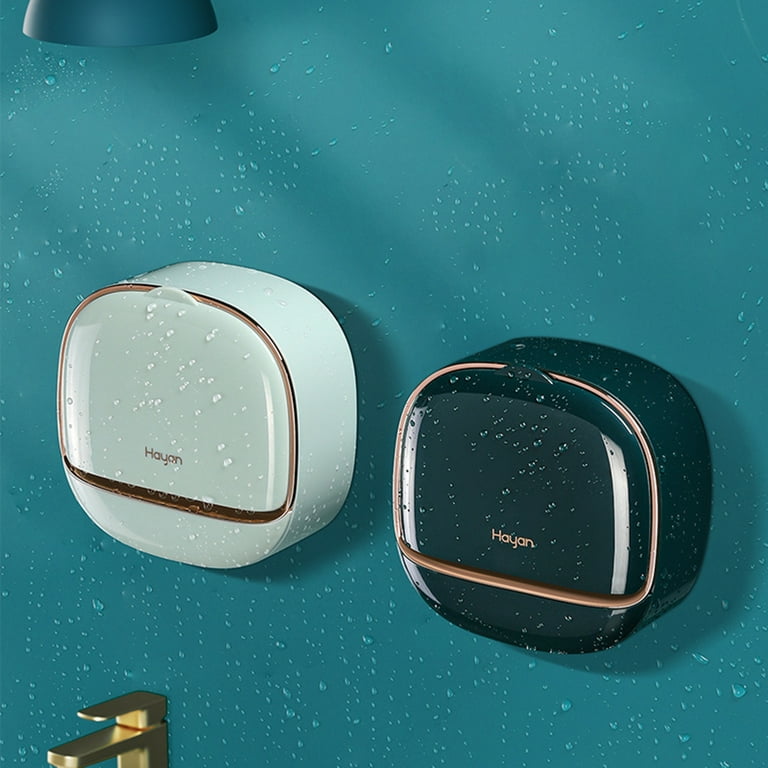 Drainable Wall Mounted Soap Box In 2 Variants.