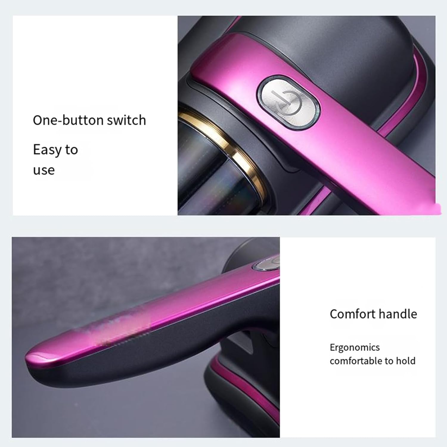 Parts Details Of Wireless Dust Mite Removal Vacuum Cleaner.