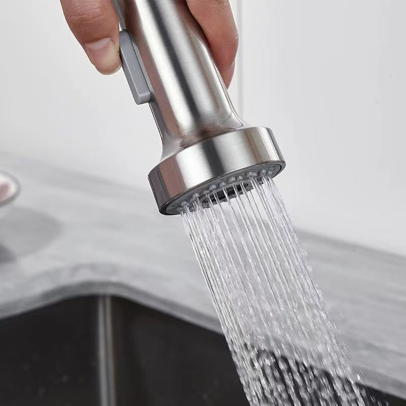 Kitchen Faucet with Pull Down Sprayer.