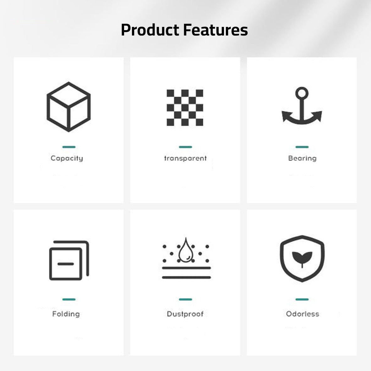 Feature Of Underbed Storage Box.