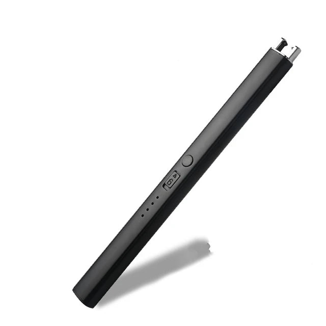 Flameless Plasma Pulse Arc Electric Lighter Igniter in black color