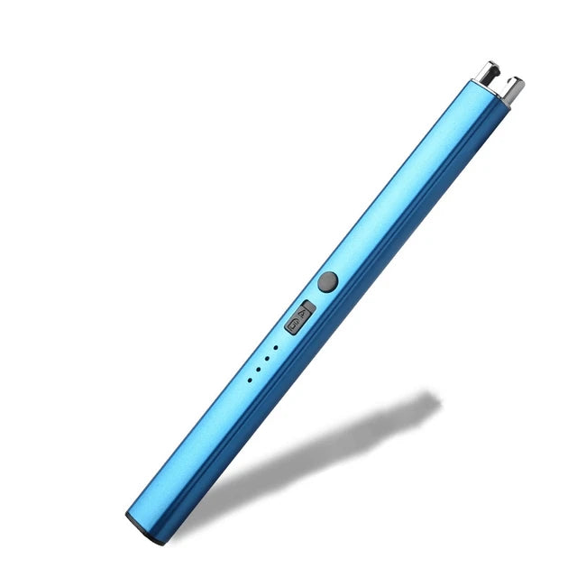 Flameless Plasma Pulse Arc Electric Lighter Igniter in blue color