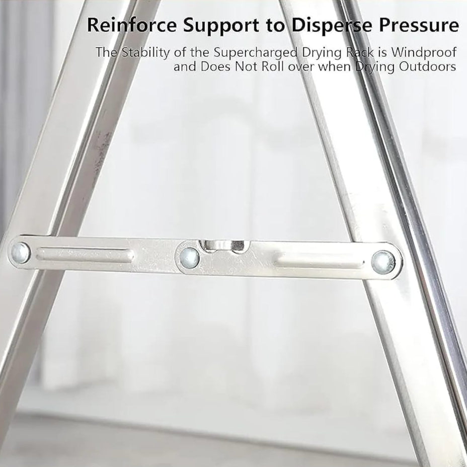 Part Details Of Foldable Cloth Drying Rack.