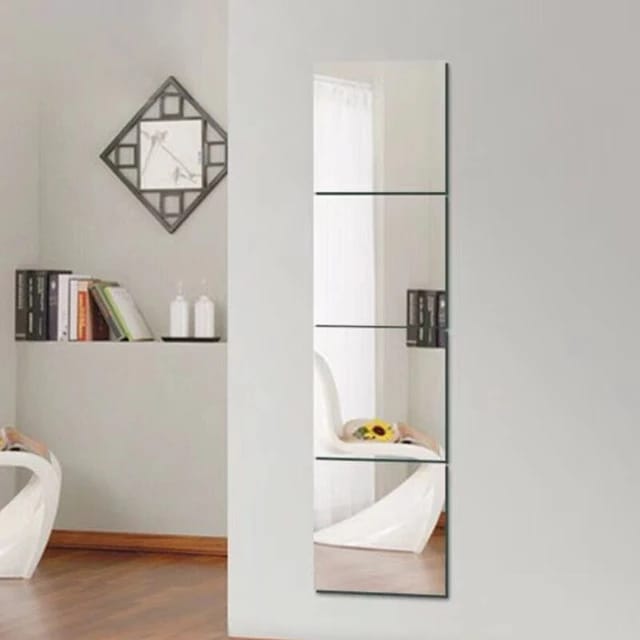 HD Self-Adhesive Acrylic Mirror on the wall