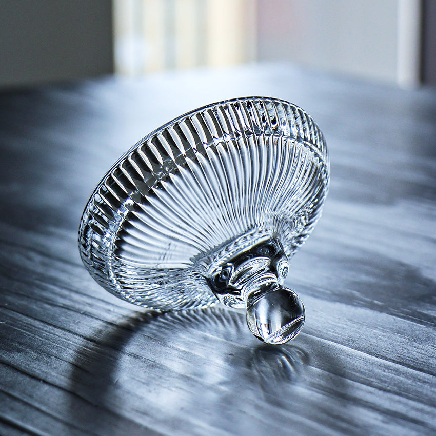 Lid Of Glass Candy Jar.