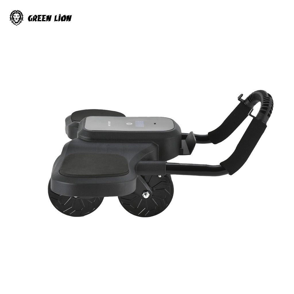 A Green Lion ABS Exercise Roller with Digital Display.