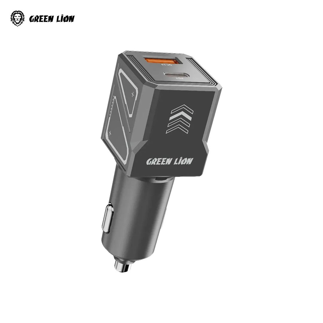 A Green Lion Dual Volt Car Charger