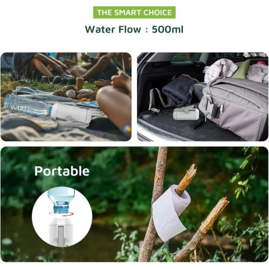 Multi-Uses Of Green Lion Electric Pocket Bidet.