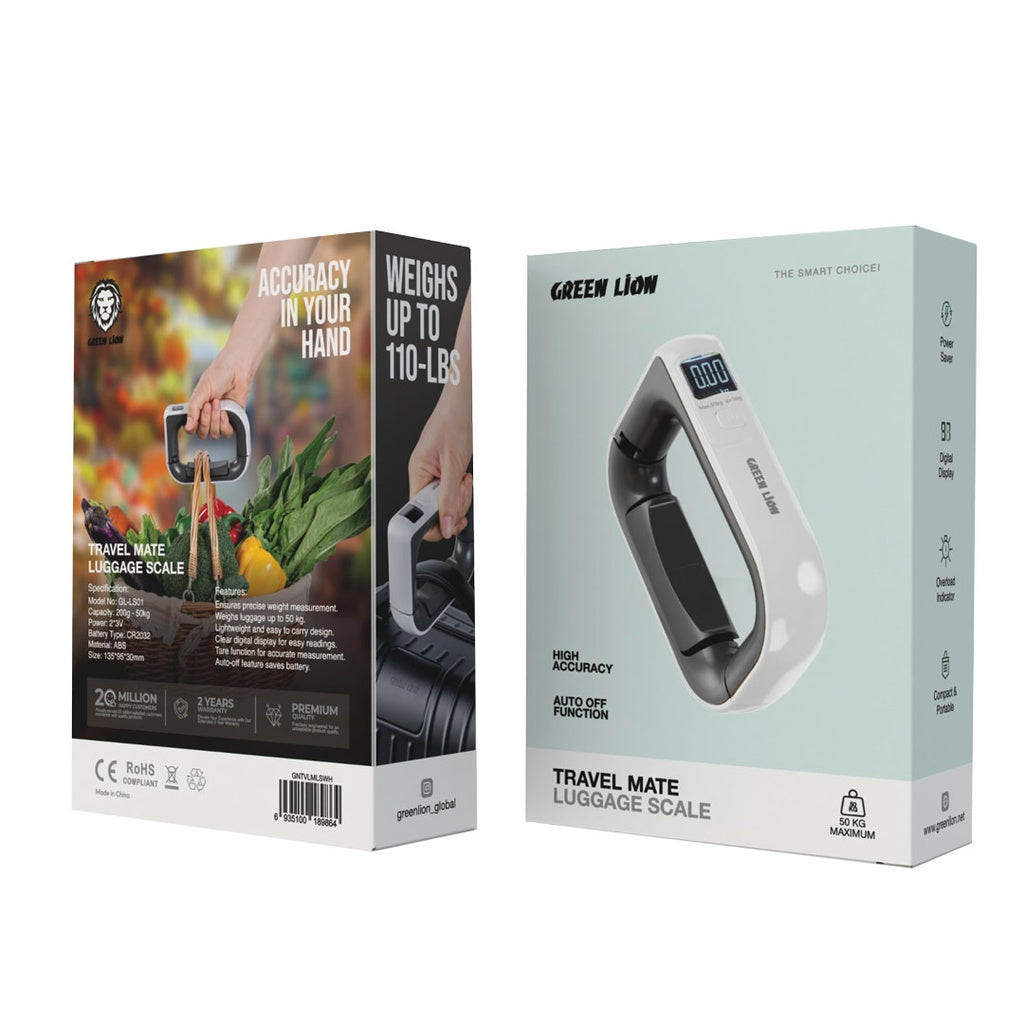 Box of Green Lion Travel Mate Digital Luggage Scale