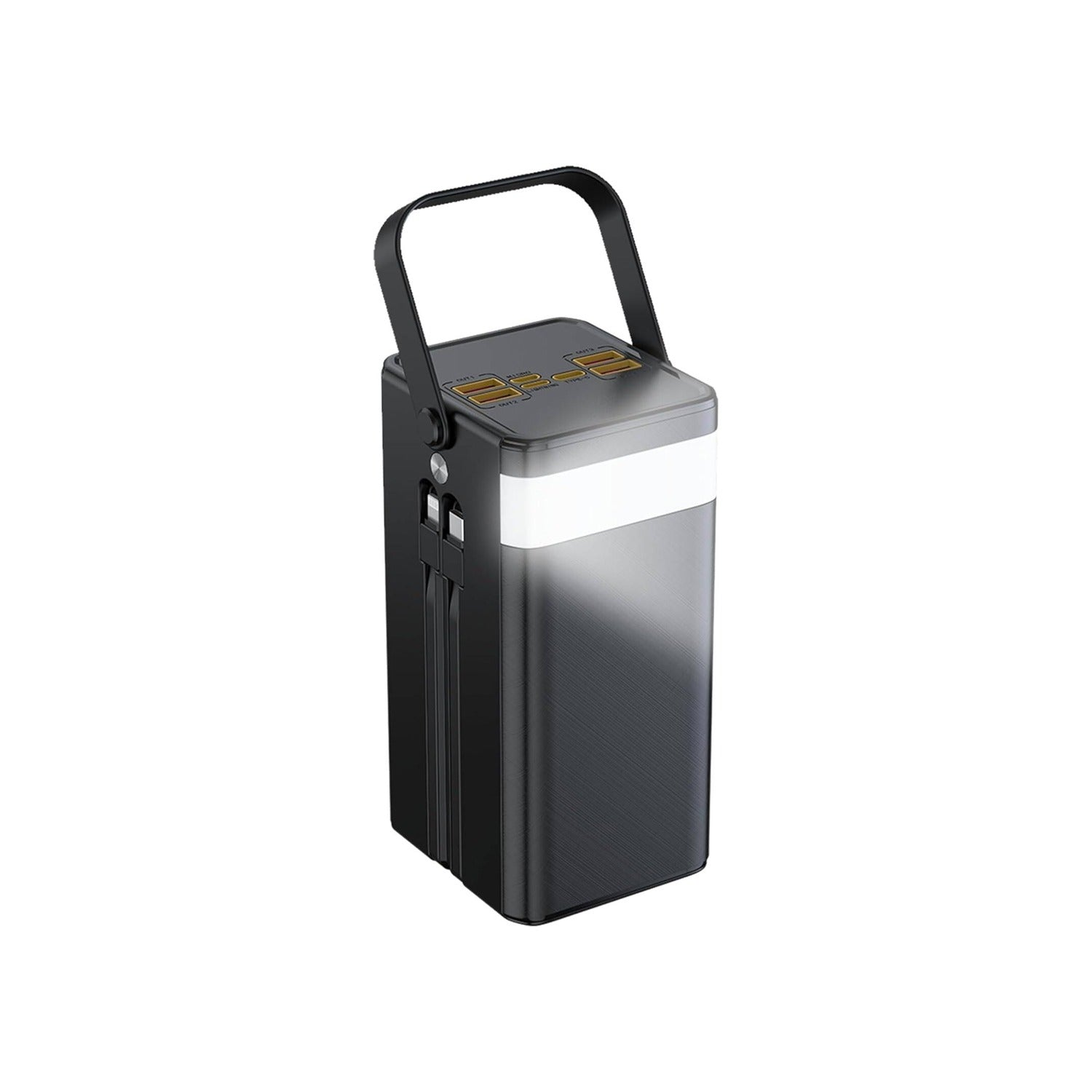 Green Lion 60000mAh Power Bank portable light on a white background