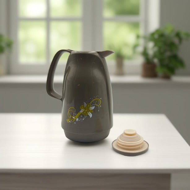 A Grey Vacuum Flask Jug.