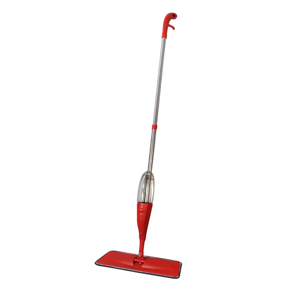 Showcasing Lightweight Water Spray Mop in Red color