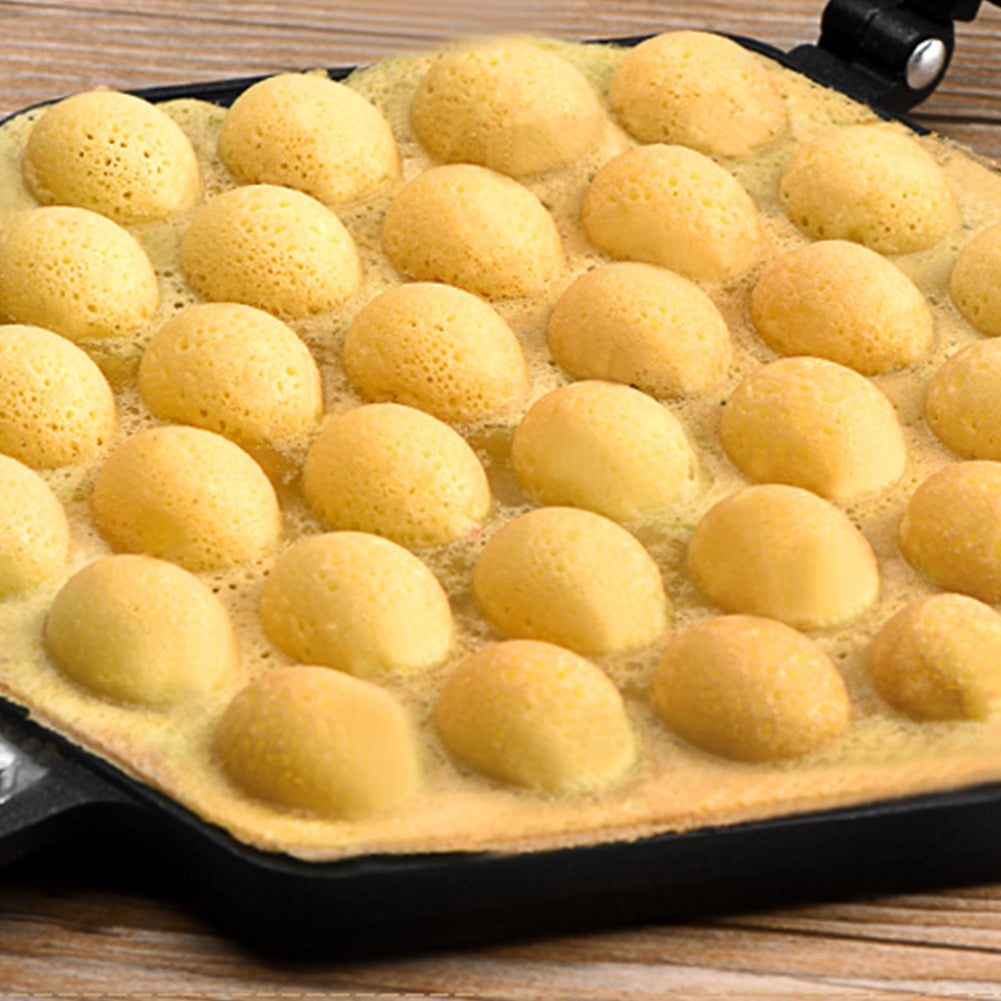 Close-up view of a Non-stick Egg Puffs Maker Pan