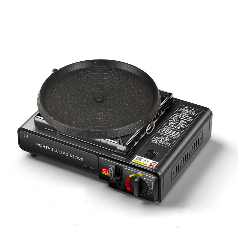 Portable Gas Stove with Carrying Case for Outdoor Camping, Hiking, Picnics