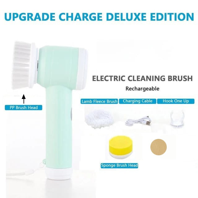 Handheld Electric Cleaning Brush Scrubber Tool