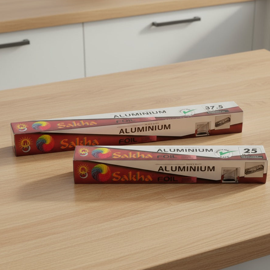 Package Of Heavy Duty Aluminium Foil.