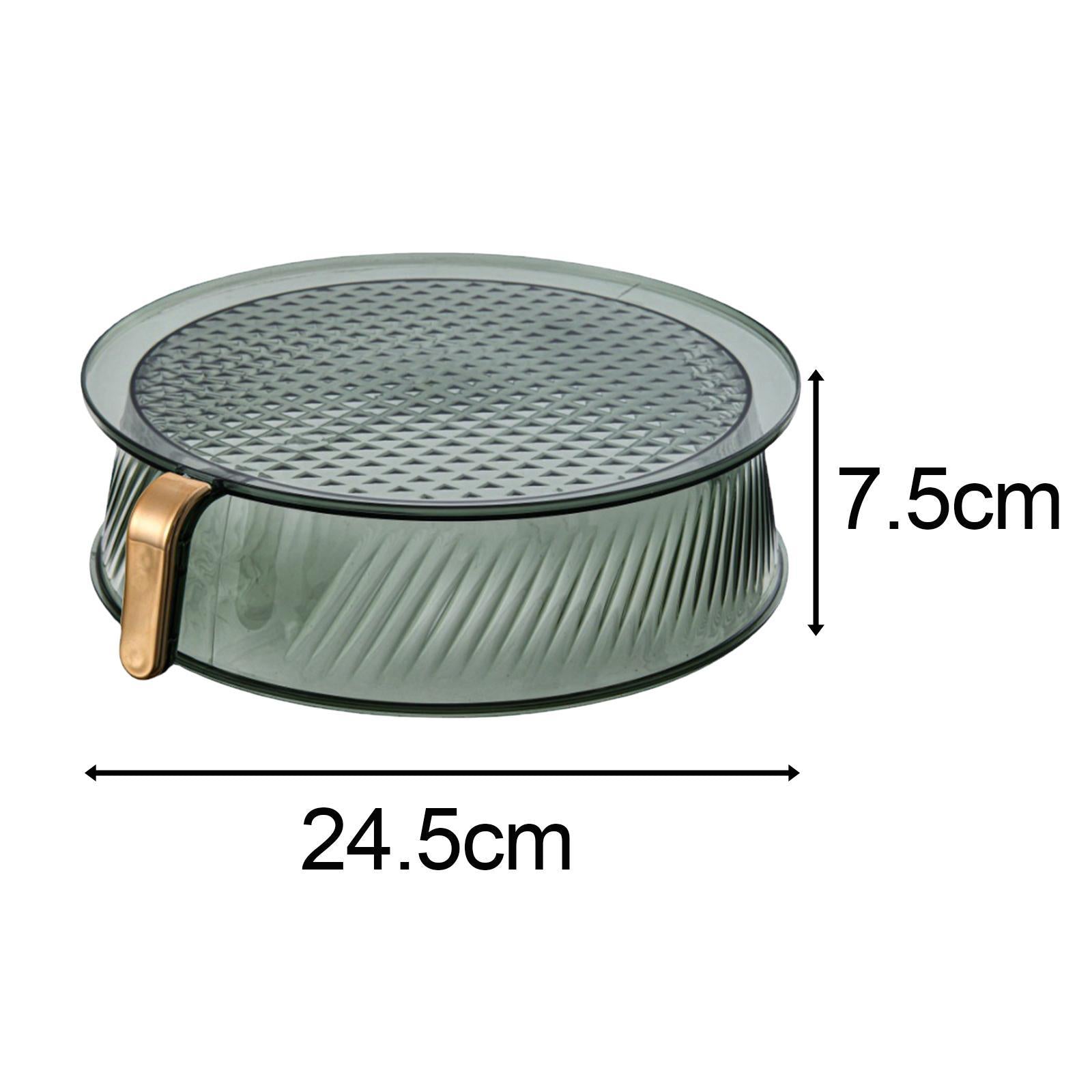 4 Layer Insulated Kitchen Space Saving Vegetable Fruits Platter Stackable Storage Rack - Size