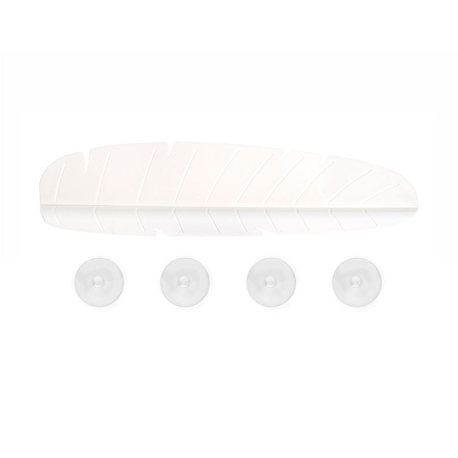 Kitchen Sink Splash Guard - White color