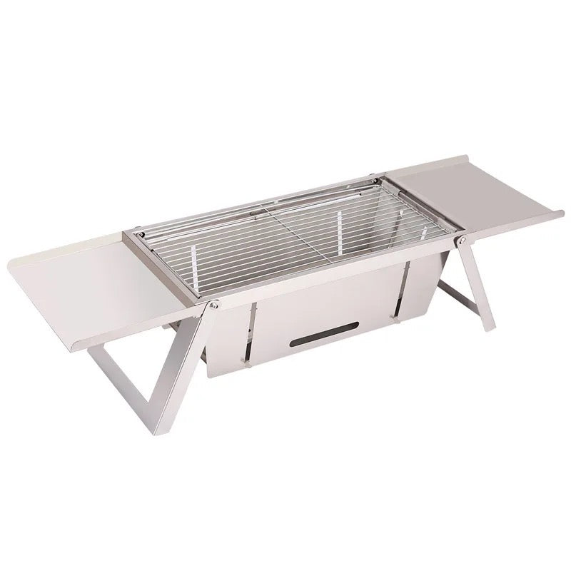 Portable Heavy Duty BBQ Grill Rack, Barbeque Stove Rack for Outdoor Camping Cooking - Product Overview