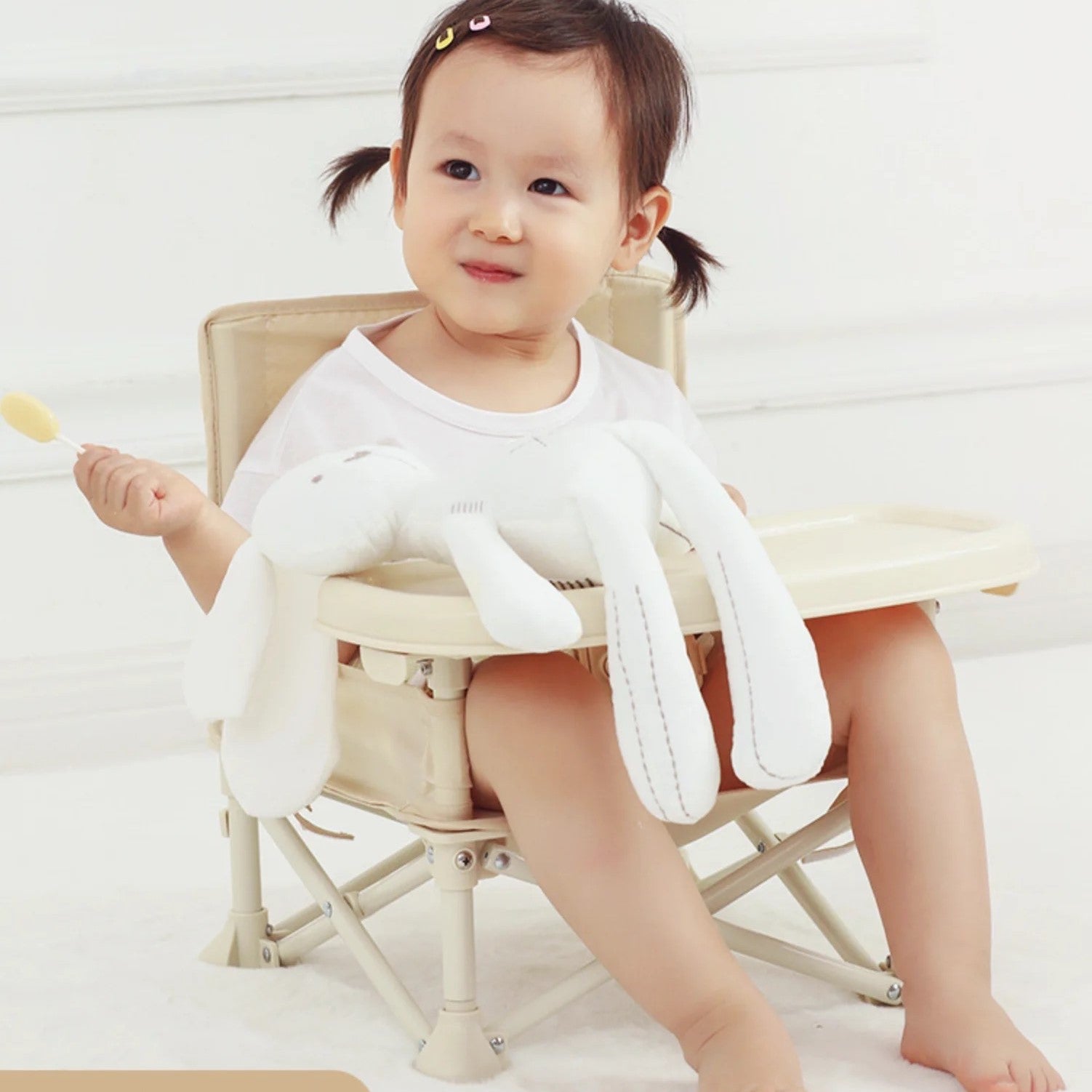 Baby & Toddler Portable Folding Travel & Activity Chair With Tray - Product Showcase
