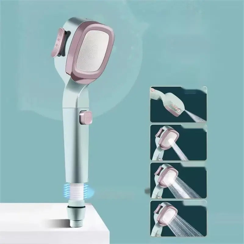 4 Modes High Pressure Shower Head