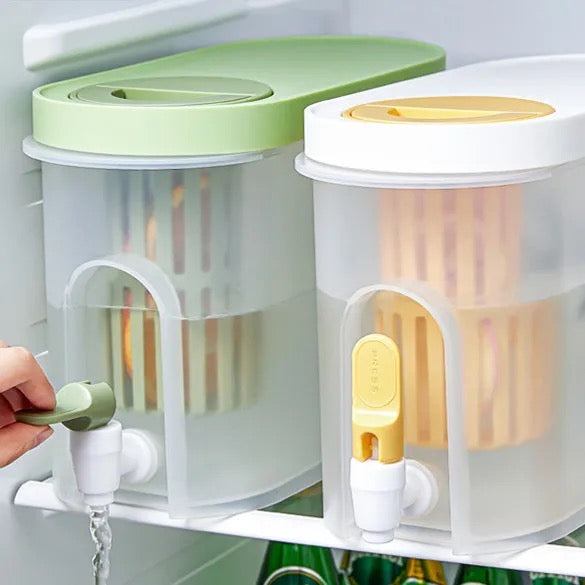 Two 4L Capacity Cold Kettle Beverage Dispenser with Faucet