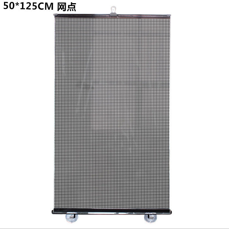 Retractable Car Sun Shades - UV Protection Roller Blinds for Car Windows, Privacy Curtain, and Heat Shield