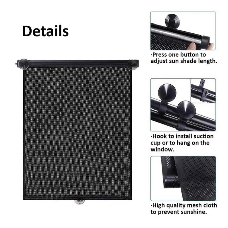 Retractable Car Sun Shades Details