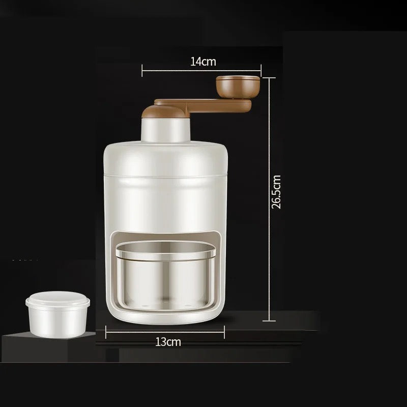 Manual Ice Crusher & Shaver - Size