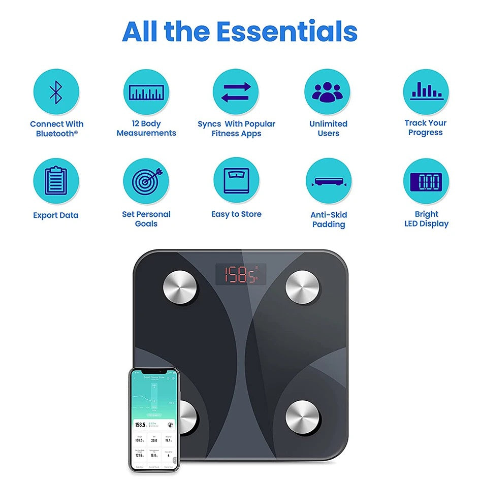 Bluetooth Body Fat Scale - Product Features