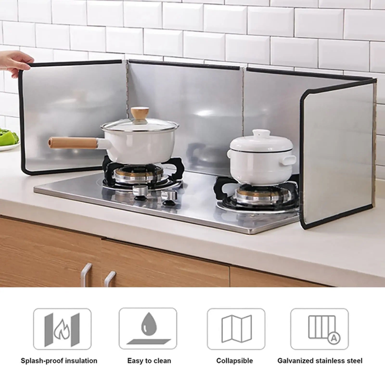 Gas Stove Oil-blocking Board - features