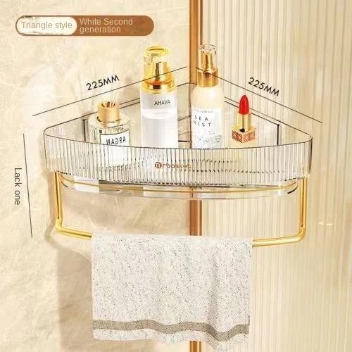 Wall-Mounted Bathroom Triangle Shelf - Size
