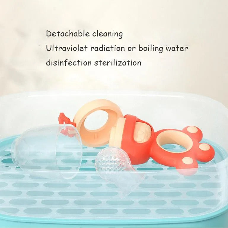 Baby Fruit Feeder kept in a sterilizer to clean
