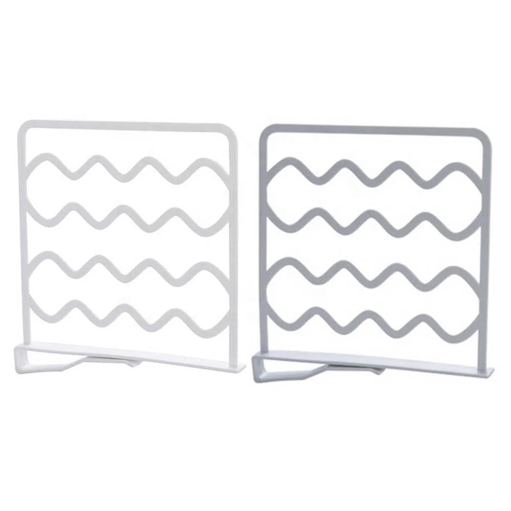 Showcasing Wardrobe Separation Board in both White and Grey color