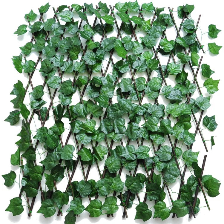 Showcasing Artificial leaf fence