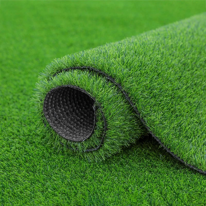 Showcasing Artificial Grass Carpet partially folded