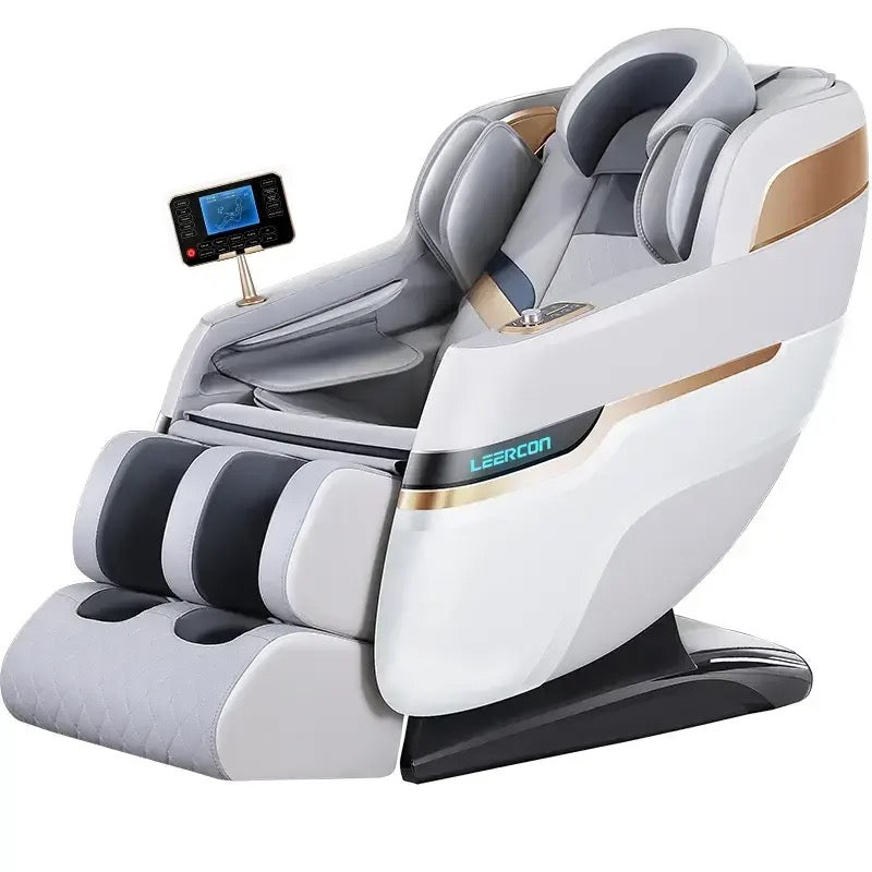 Showcasing White color Full Body Electric Massage Sofa