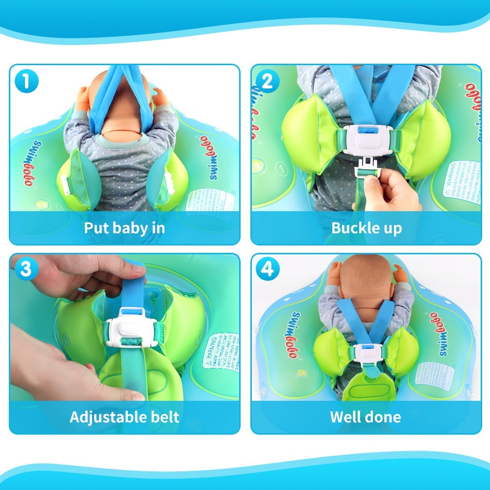 Inflatable Baby Swimming Float with different features