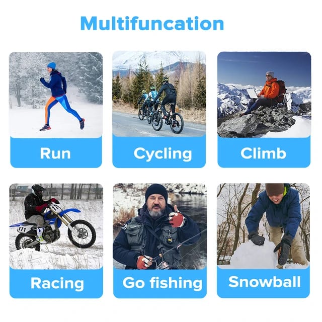 Insulated Thermal Windproof Balaclava Face Mask with multifuncation