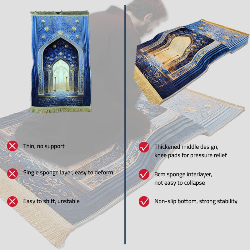Features Of Islamic Prayer Mat When Compare to Others.