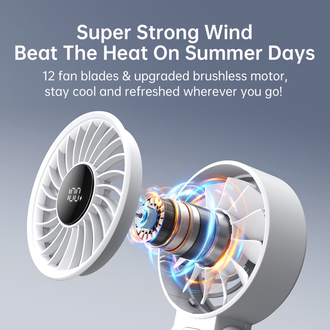 Parts details of Jisulife Handheld Portable Fan Life 7