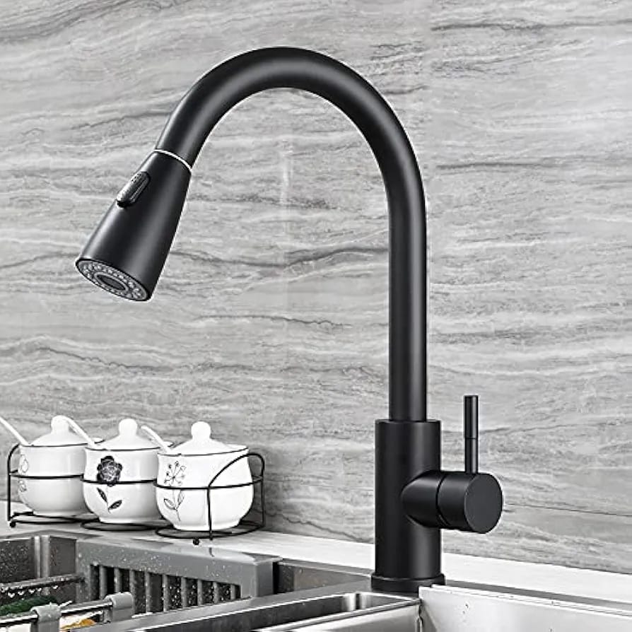 A Kitchen Pull Out Tap.
