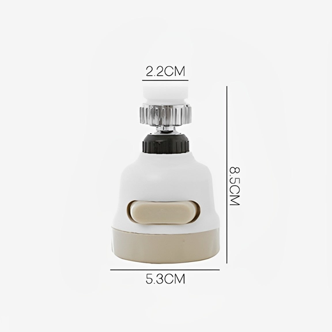 Size Of Kitchen Shower Faucet Tap Head.