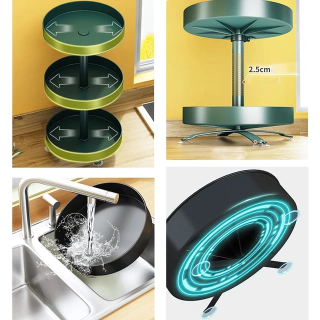 Parts Of Kitchen Spice Storage Rack Organizer.