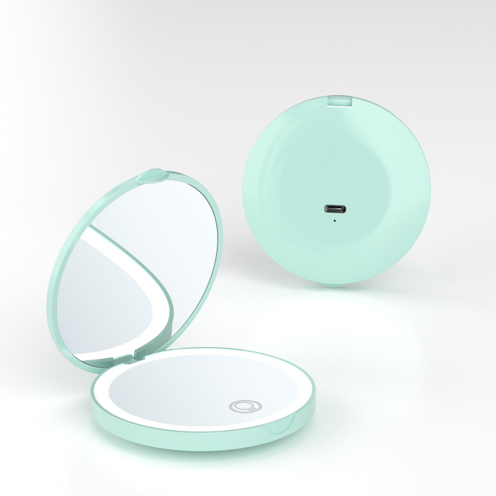 LED Compact Makeup Mirror.