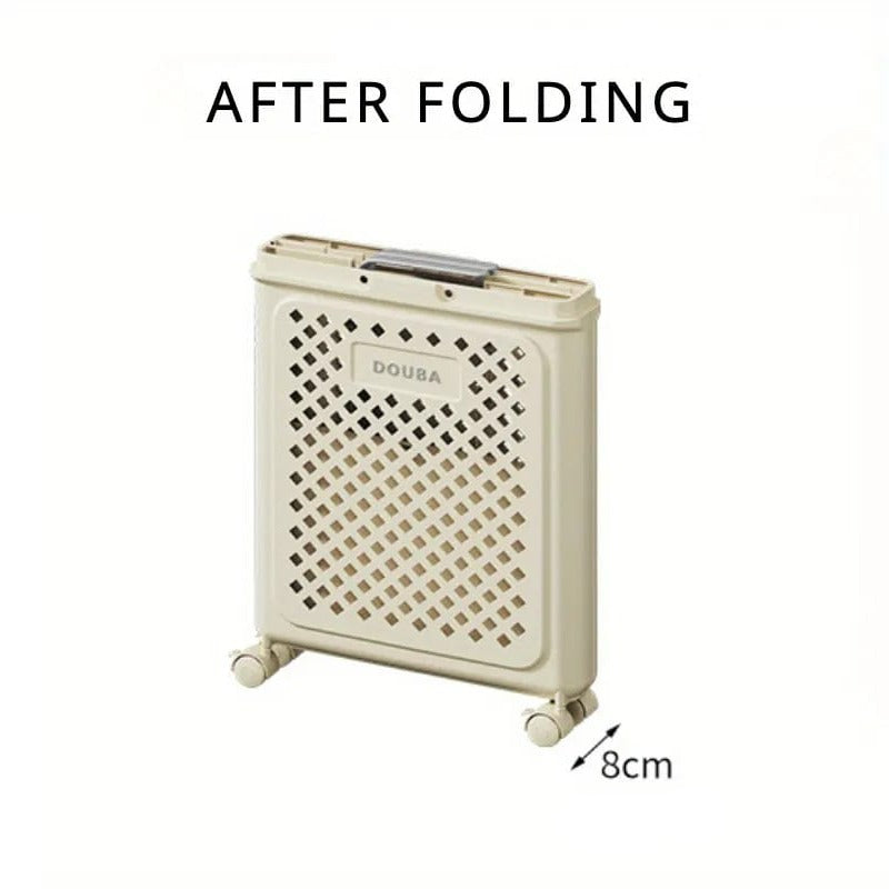 Folded Size Of Large Capacity Laundry Basket.
